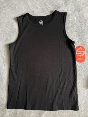 wonder nation Black Girls' Sleeveless Tank Top